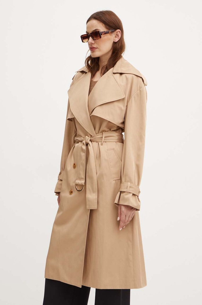 Trench kabát Bardot HALLE nezateplené béžová 59399JB