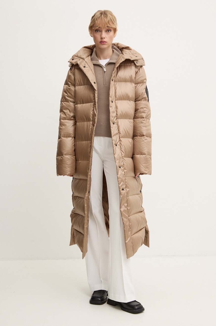 MMC STUDIO kurtka puchowa ICELAND ICELAND.COAT beżowy AW24