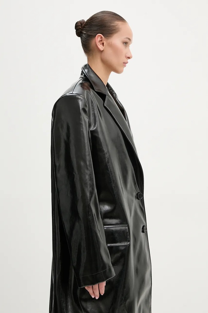 MSGM palton negru 3742MDC07.247800