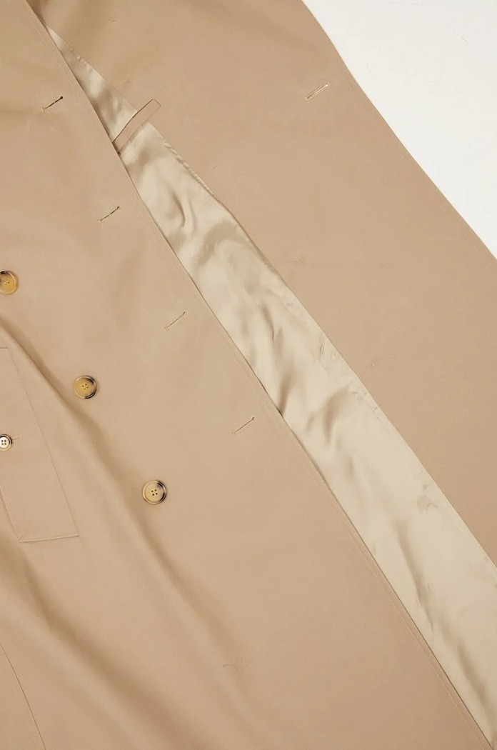 Trench kabát Coperni Hybrid Trench COPM21836 béžová