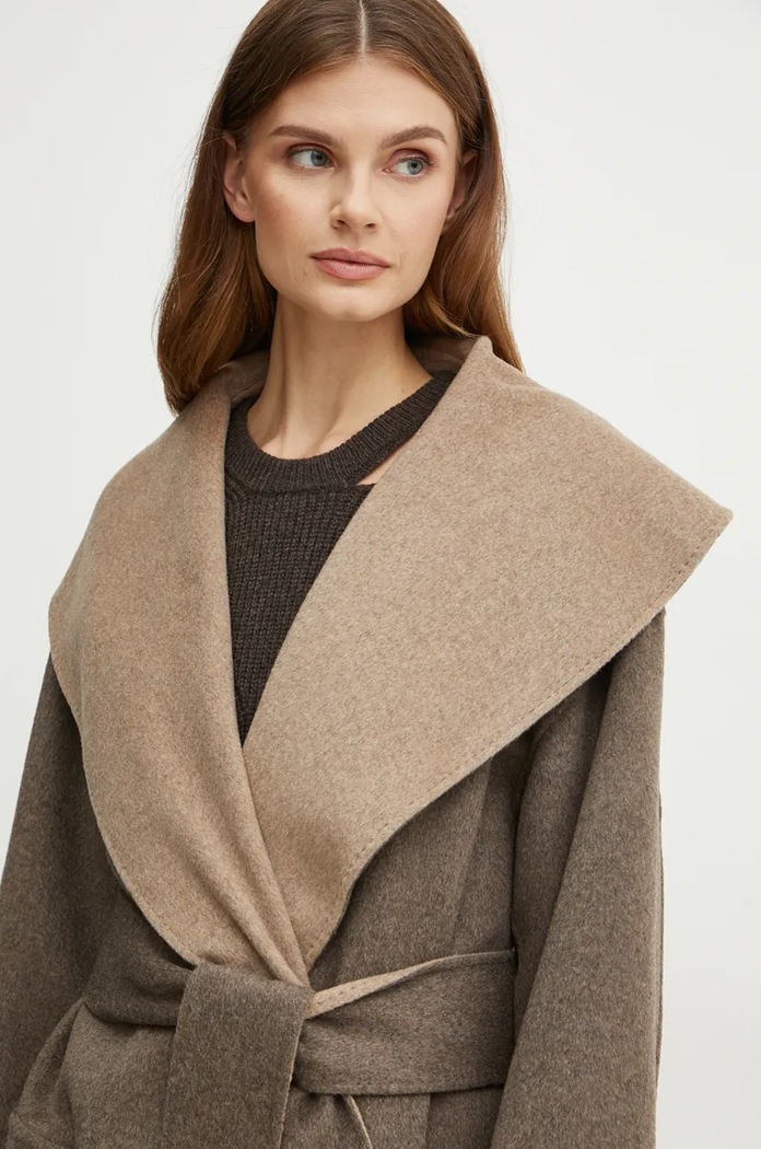 Вълнено палто с две лица Karl Lagerfeld 246W1502