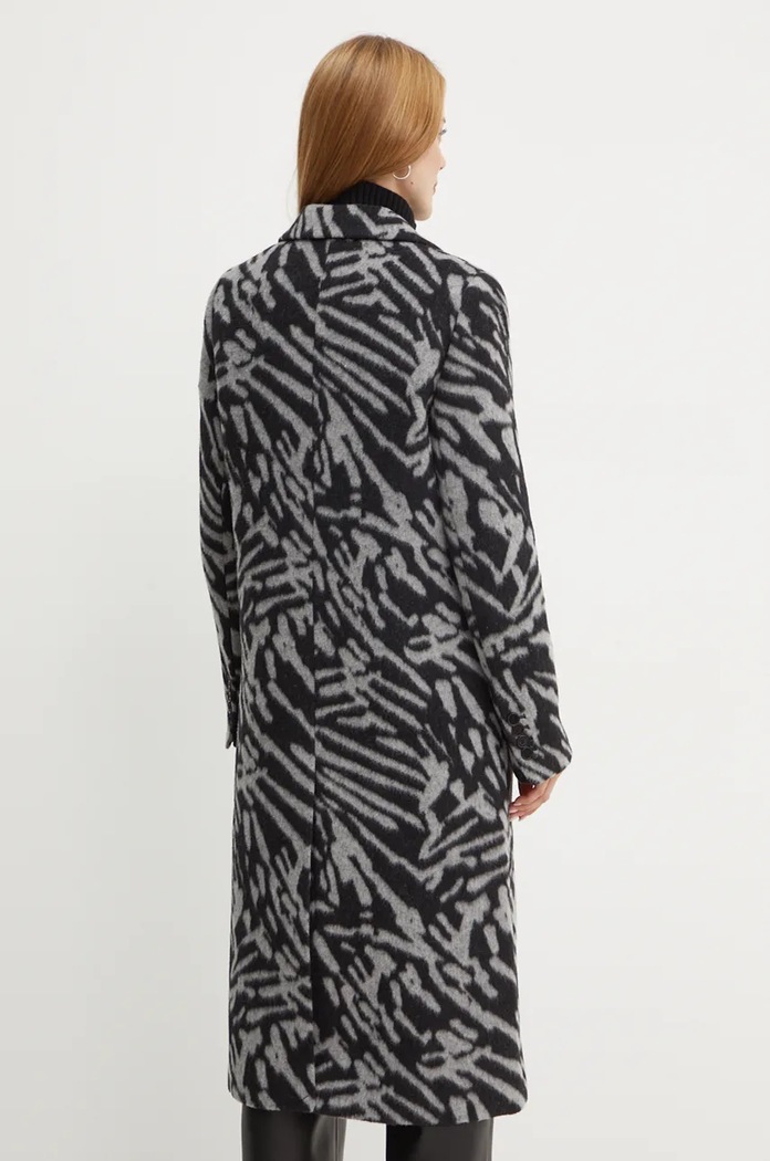 Ruházat Karl Lagerfeld gyapjúkabát 246W1503 szürke
