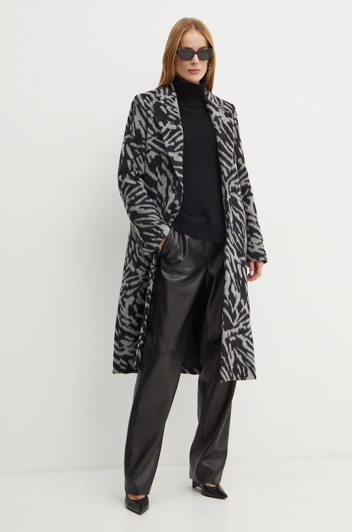 Karl Lagerfeld gyapjúkabát 246W1503