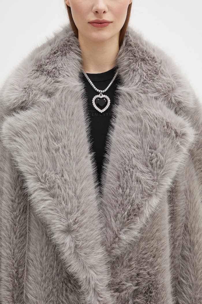 Пальто Sportmax Manico серый 2422906012600