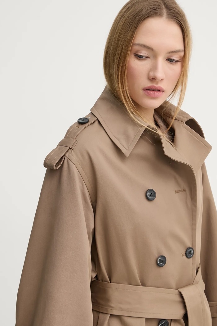 Trenčkot By Malene Birger ALAYA 103331 hnedá