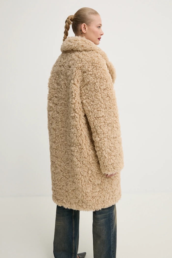 Ρούχα Παλτό Stand Studio Camille Cocoon Coat 61137.9061 μπεζ