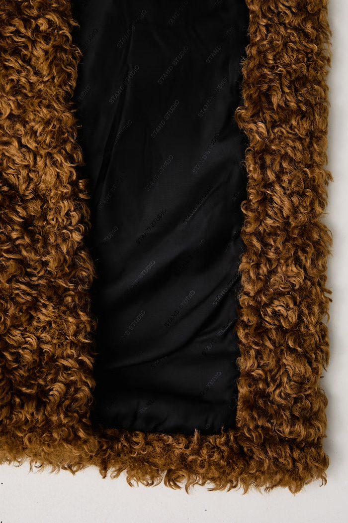 Stand Studio Camille Cocoon Coat kaput od umjetnog krzna za žene 61137.9061