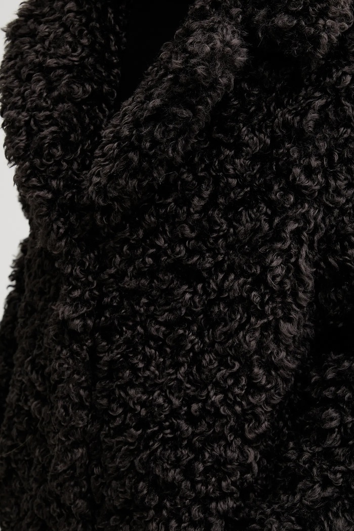 Stand Studio Camille Cocoon Coat Women's faux fur coat 61137.9061 brown