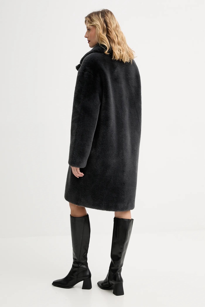 Ρούχα Παλτό Stand Studio Camille Cocoon Coat 61137.9070 γκρί