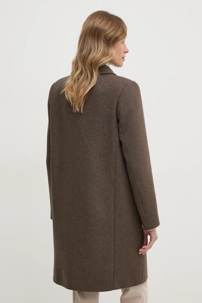 Abbigliamento Sandro Ferrone cappotto in lana SFS18YBEADEMAS marrone