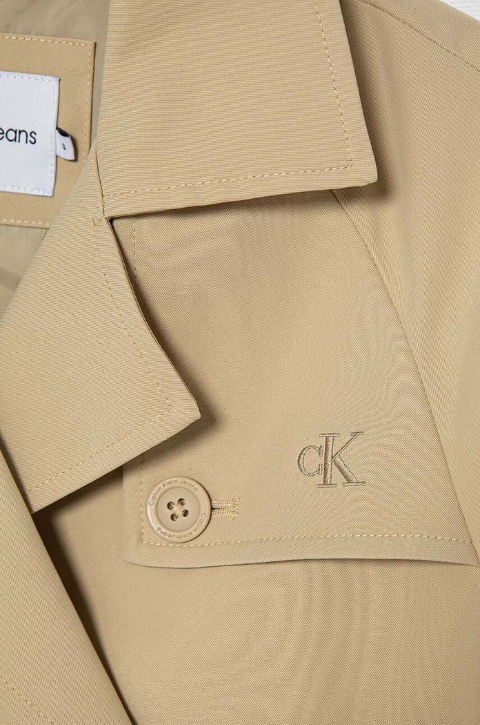 Djevojčice Dječji kaput Calvin Klein Jeans IG0IG02597.9BYH. bež