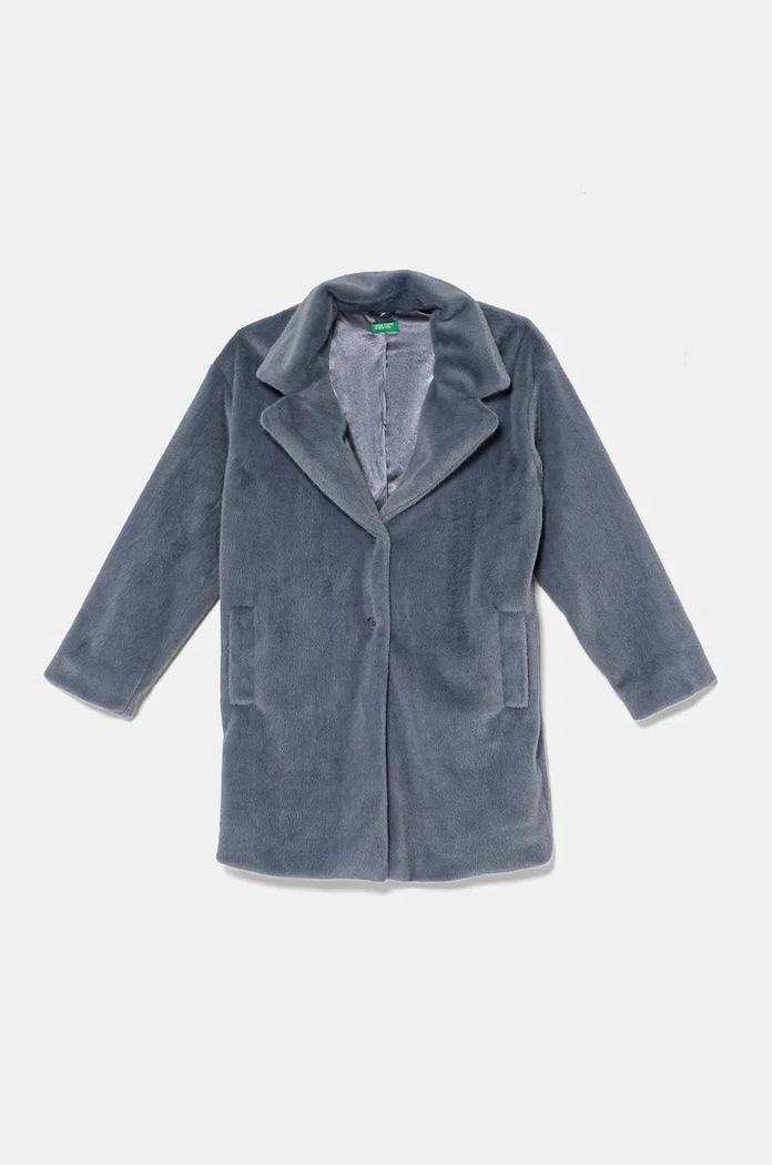 Παιδικό παλτό United Colors of Benetton χωρίς μόνωση μπλε 2ZWKCN05S.G.Seasonal