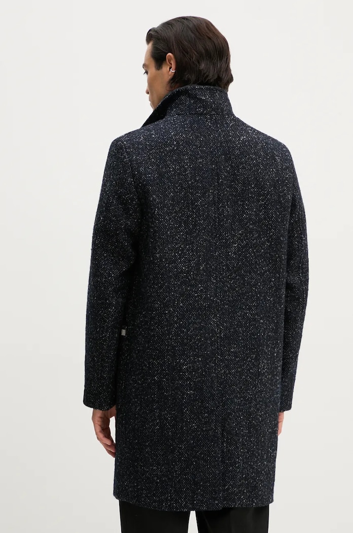 Abbigliamento Marc O'Polo cappotto in lana 429025571026 blu navy