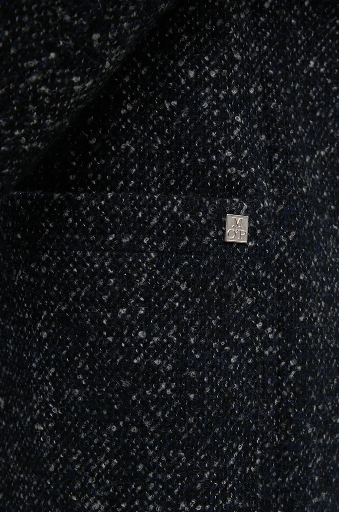 Marc O'Polo cappotto in lana 429025571026 blu navy