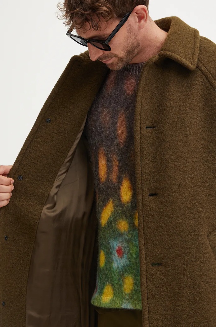 A.P.C. płaszcz manteau gaston WVBCA.H01516