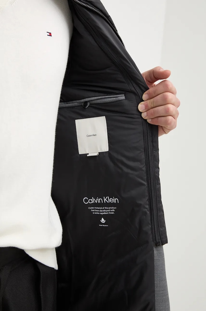 Calvin Klein płaszcz z domieszką wełny K10K113269