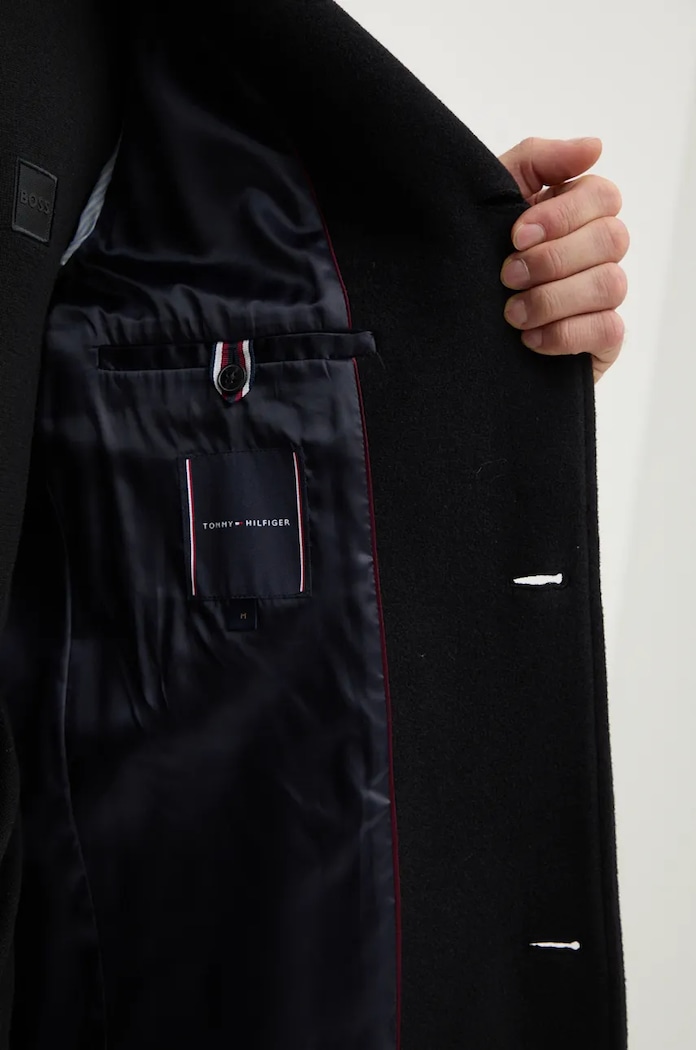 Tommy Hilfiger płaszcz wełniany MW0MW37956