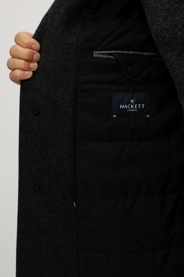 Hackett London Płaszcz wełniany HM403241R