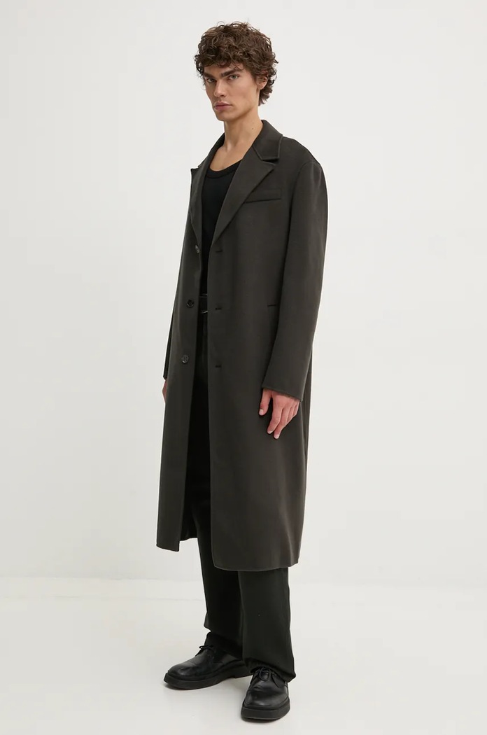 Nanushka palton DAVIAN NM24PFJK01197 gri AW24