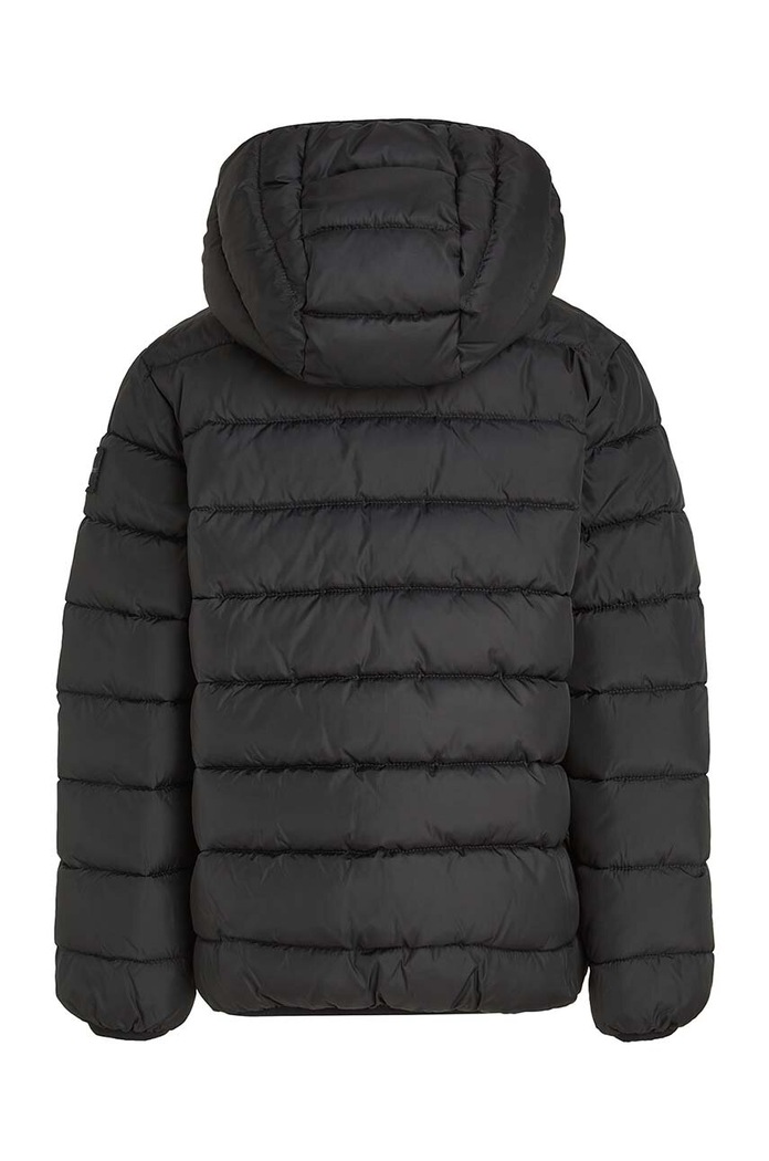 Băieți Calvin Klein Jeans geaca copii IB0IB02174.9BYH negru