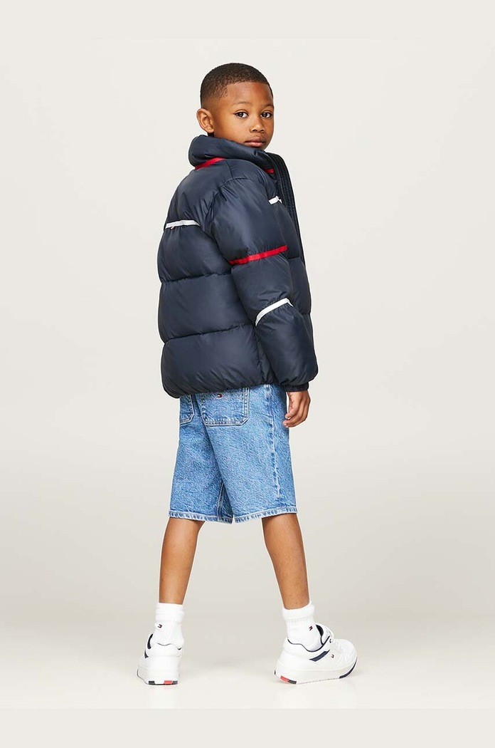 Dječja jakna Tommy Hilfiger KS0KS00593.9BYH.128.176 mornarsko plava