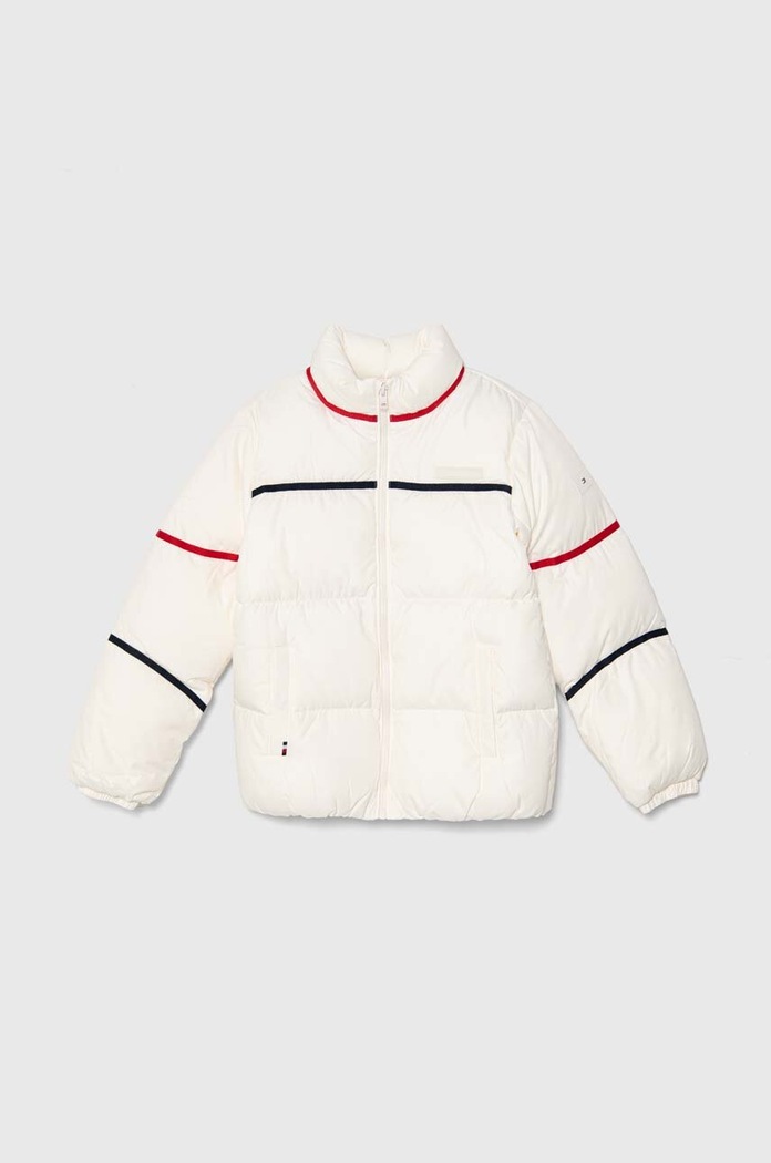 Παιδικό μπουφάν Tommy Hilfiger άλλο μπεζ KS0KS00593.9BYH