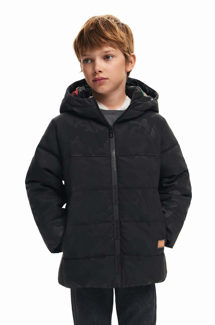 Desigual Geacă copii negru 24WBEW05