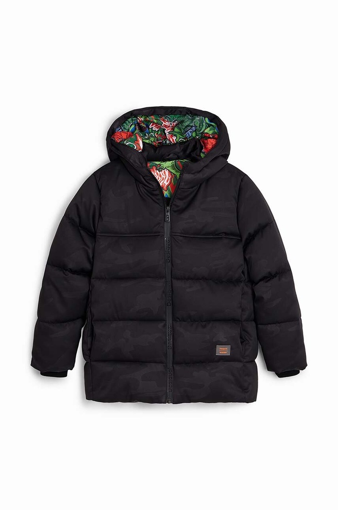 Desigual Geacă copii 24WBEW05 negru AW24