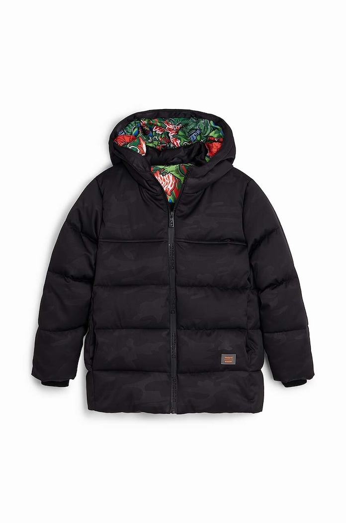 Desigual Geacă copii 24WBEW05 negru AW24