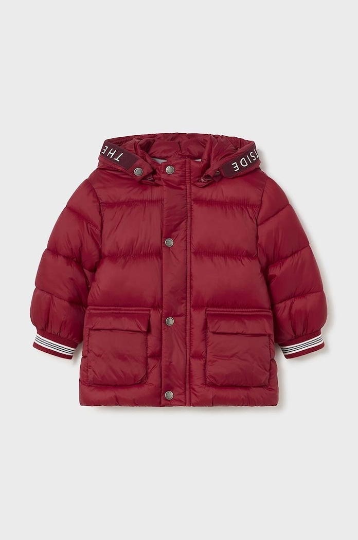 Детско яке Mayoral 2466.3C.Baby.9BYH бордо AW24