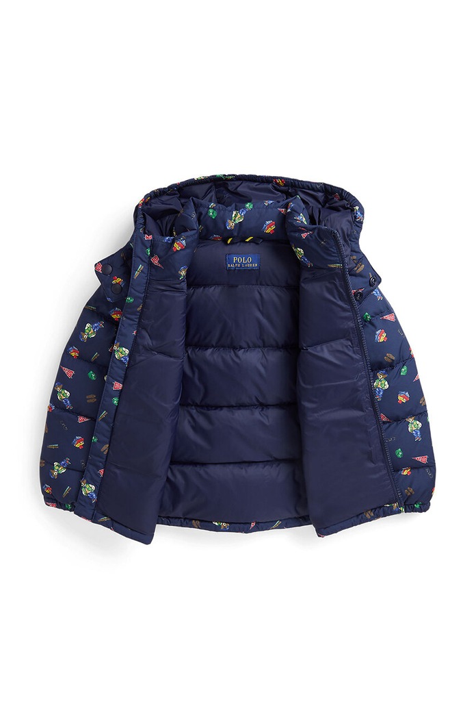 Dětská bunda Polo Ralph Lauren námořnická modř 322947643001