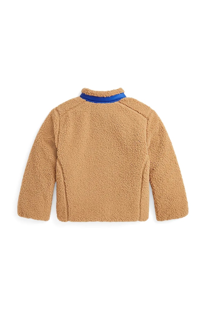 Dětská oboustranná bunda Polo Ralph Lauren 322949927001 hnědá AW24