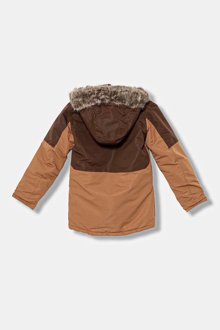 Dětská bunda Columbia Nordic Strider 2090222 hnědá AW25