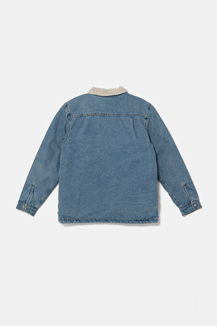 Vans giacca jeans bambino/a BY Drill Chore Denim Sherpa Coat VN000K5FCDX1 blu AW24