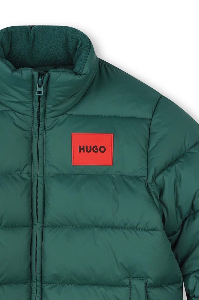 HUGO kurtka dziecięca zielony G00198.162.174