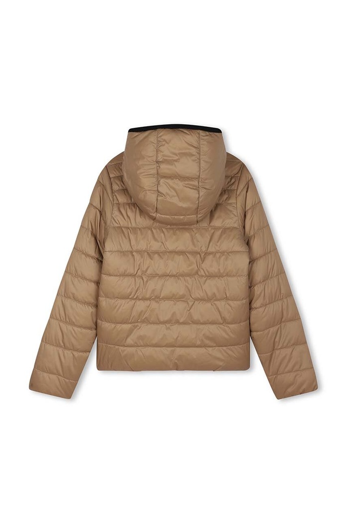 Dječja dvostrana jakna BOSS J51235.162.174 bež AW24