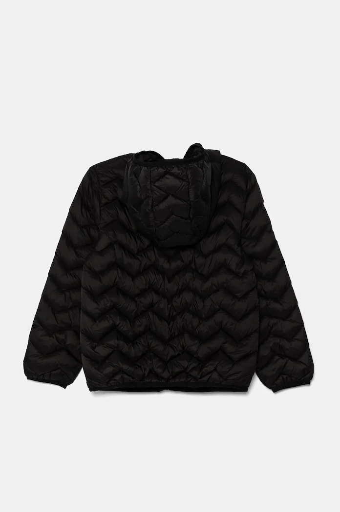 Παιδικό μπουφάν United Colors of Benetton 2TWDCN04V.G.Seasonal μαύρο AW24