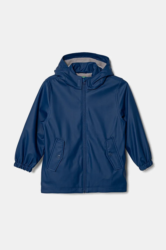 United Colors of Benetton geaca copii cu captuseala bleumarin 2HFQCN055.G.Seasonal
