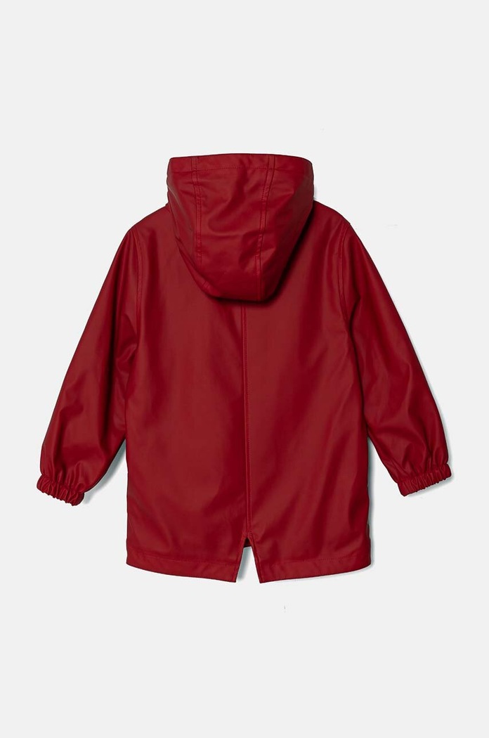 Dětská bunda United Colors of Benetton 2HFQCN055.G.Seasonal burgundské AW24