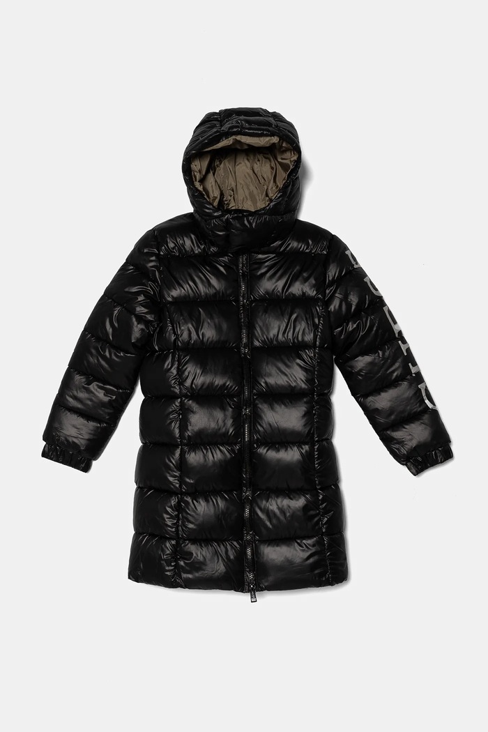 Dětská bunda Guess přechodné černá L4BL03.WEGY0.9BYH