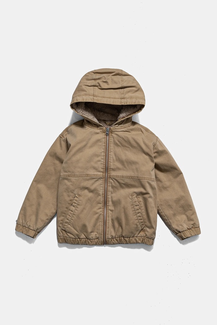 Abercrombie & Fitch geaca copii cu captuseala bej KI232.4007