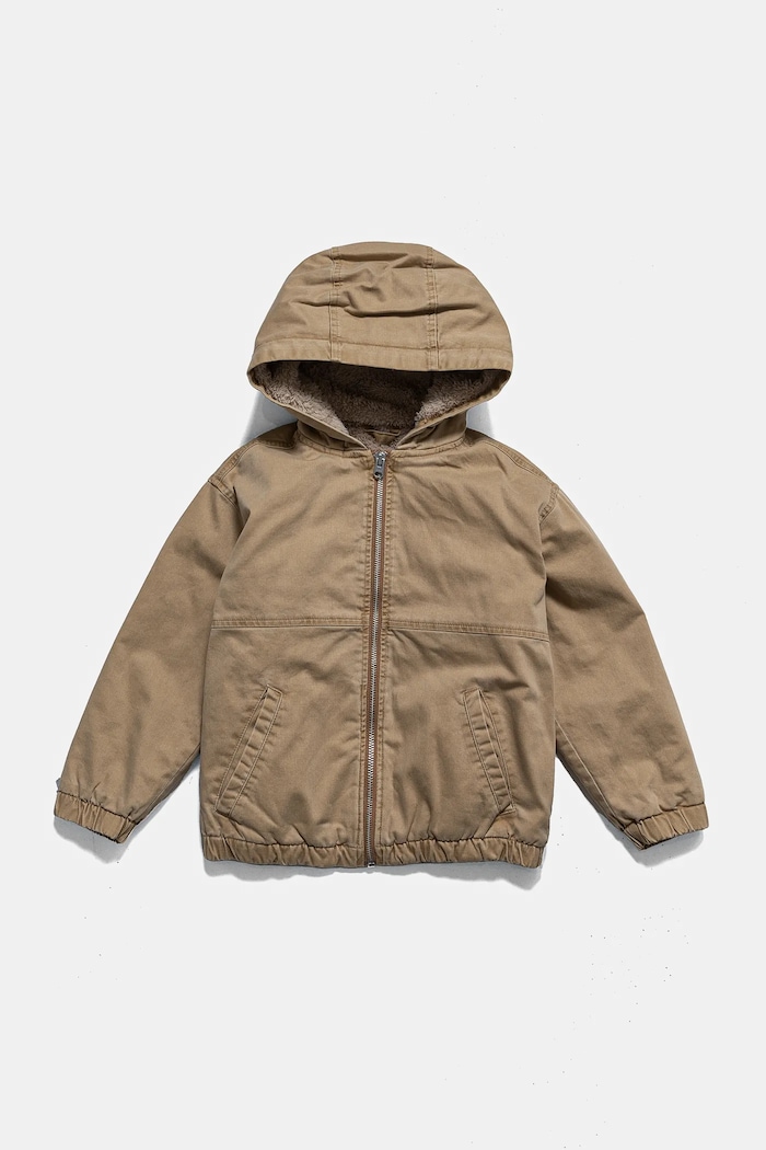 Abercrombie & Fitch geaca copii cu captuseala bej KI232.4007