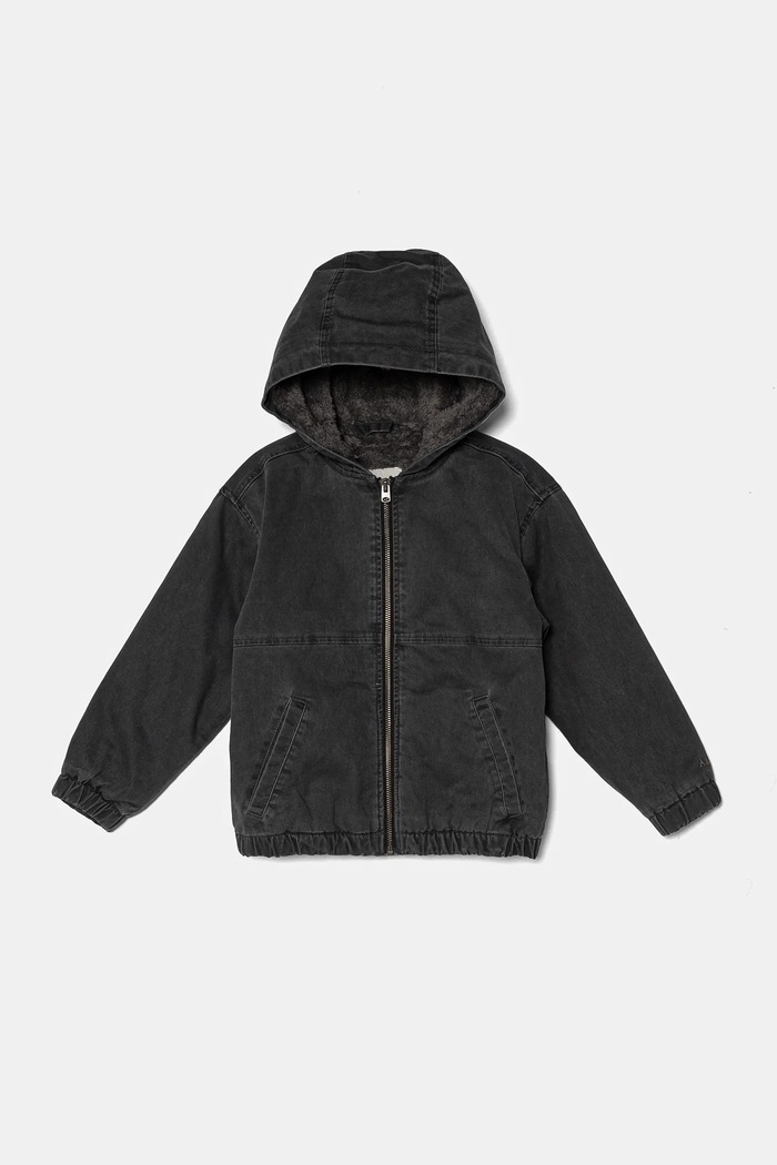 Abercrombie & Fitch kurtka dziecięca pozostałe szary KI232.4007