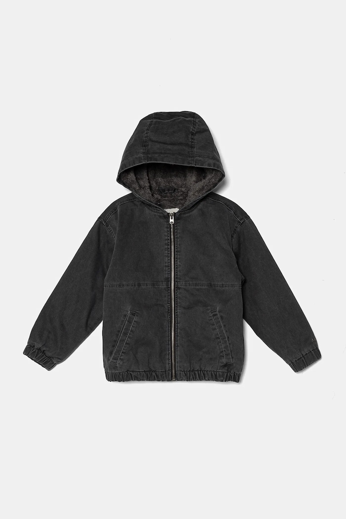 Abercrombie & Fitch kurtka dziecięca pozostałe szary KI232.4007