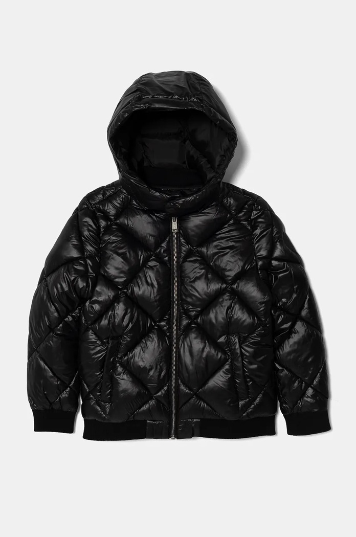 Detská bunda bomber Guess bomber čierna L4BL00.WEGY0.9BYH