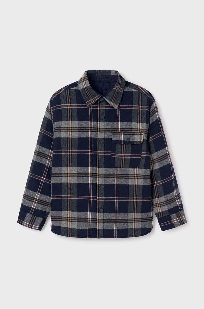 Детско яке с две лица Mayoral 7107.7E.Junior тъмносин AW24