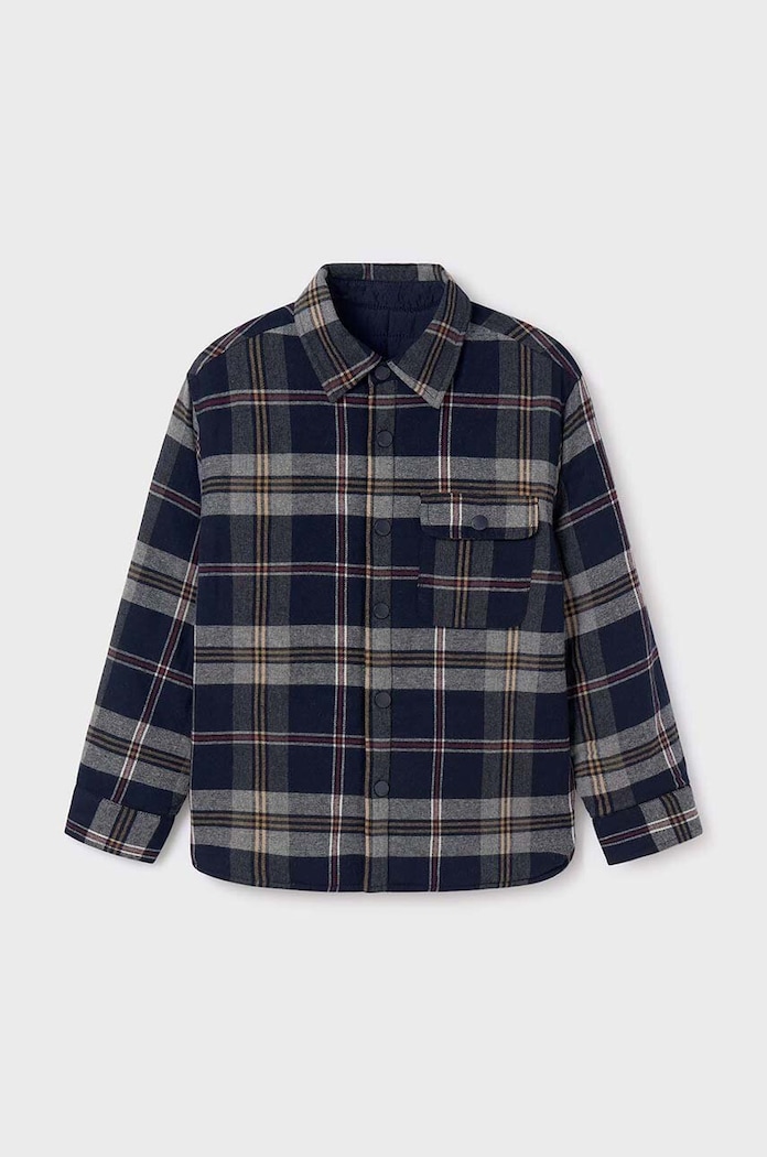 Детско яке с две лица Mayoral 7107.7E.Junior тъмносин AW24