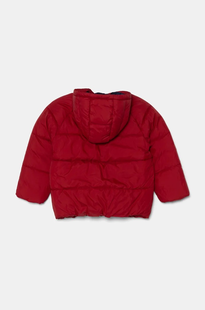 Детско яке United Colors of Benetton 2WU0GN02W.P.Seasonal бордо AW24