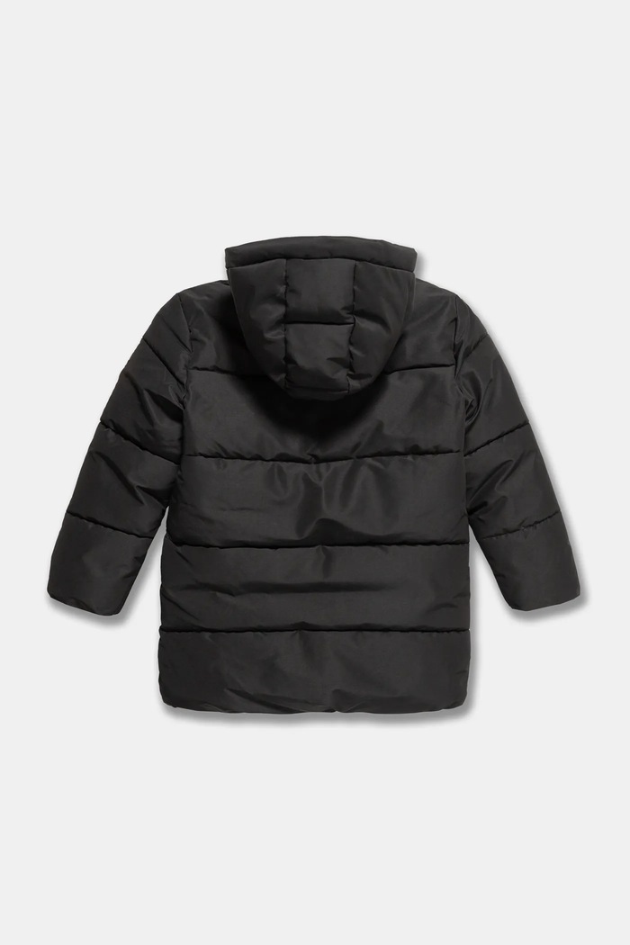 Детско яке United Colors of Benetton 2KPLCN05P.G.Seasonal черен AW24