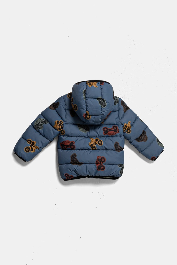 United Colors of Benetton geaca copii 23ANGN03E.P.Seasonal albastru AW24